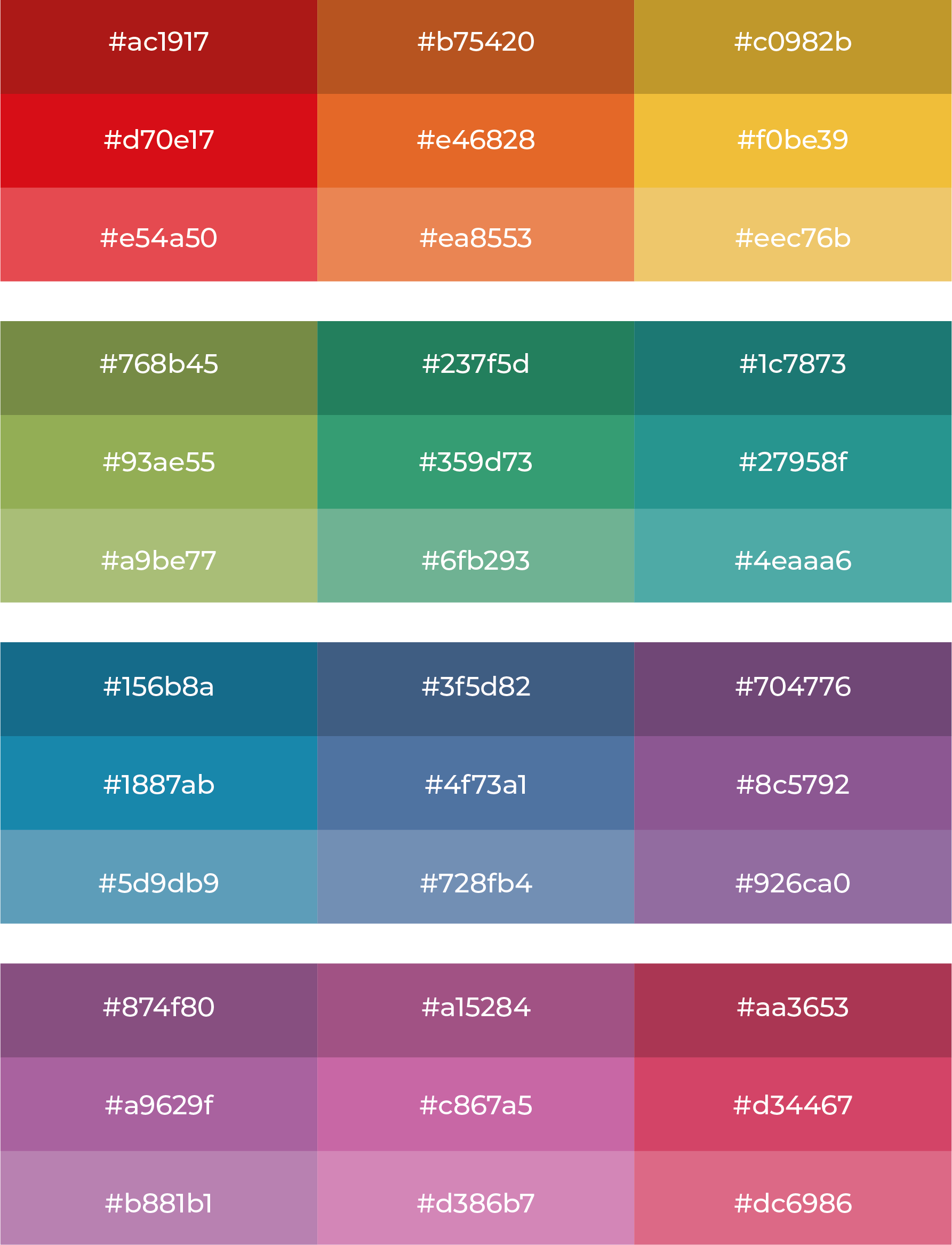 Gamification Academy Progress Color Palette Bng Witth Shadow Codes Hex